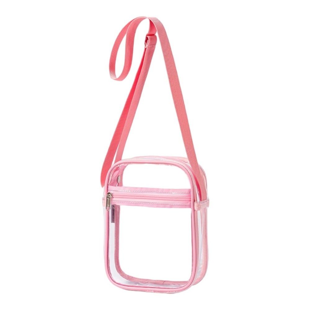 VORSPAK Pink Stadium Approved Clear Bag